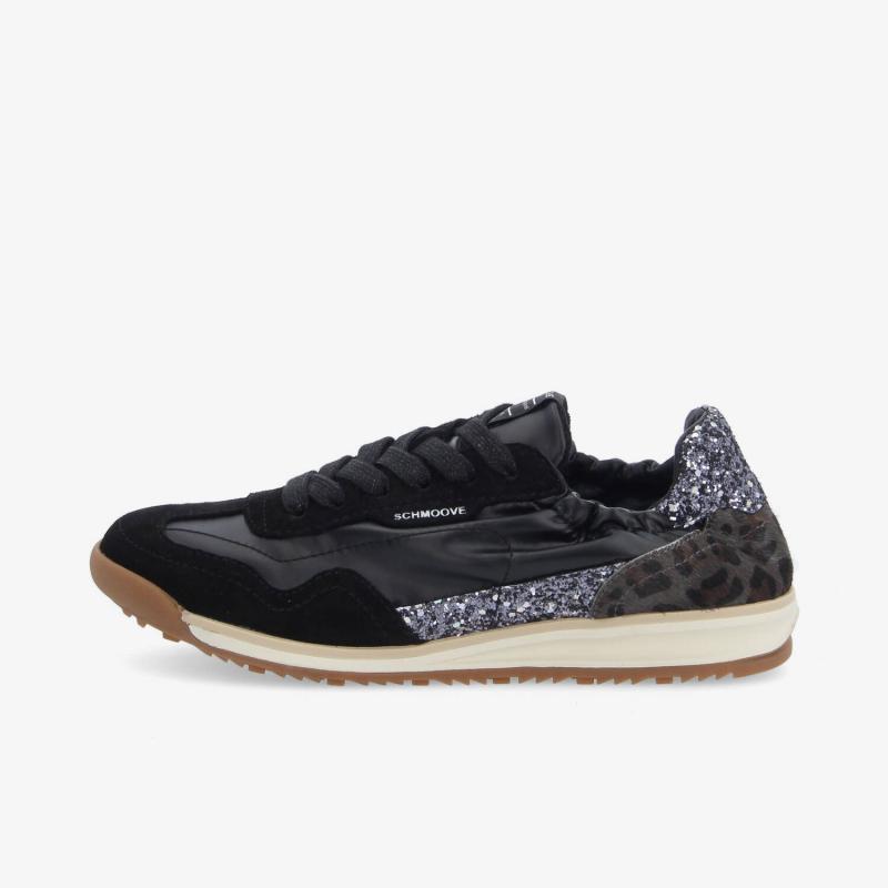 CAMDEN SNEAKER W - NYL/SDE/GLITTER - NOIR